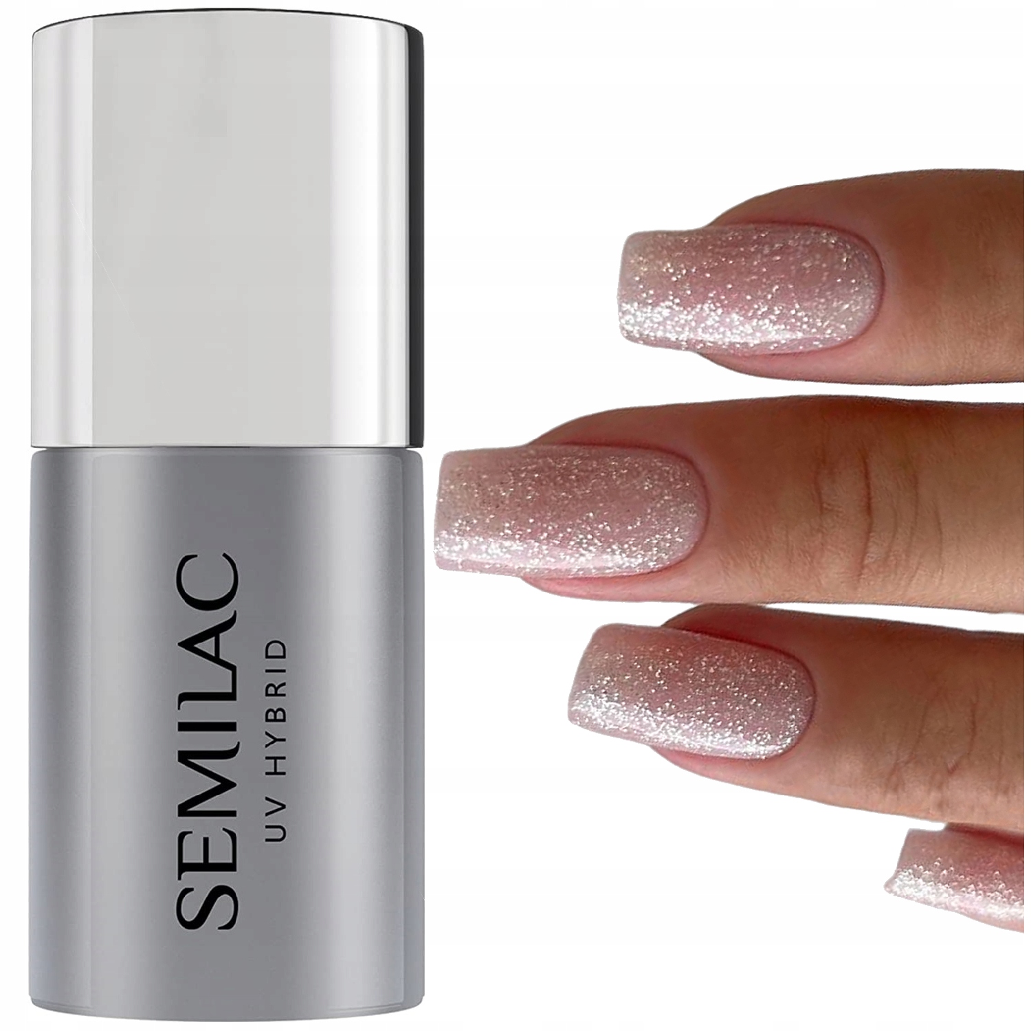Semilac T21 FLASH ON Top No Wipe lakier hybrydowy