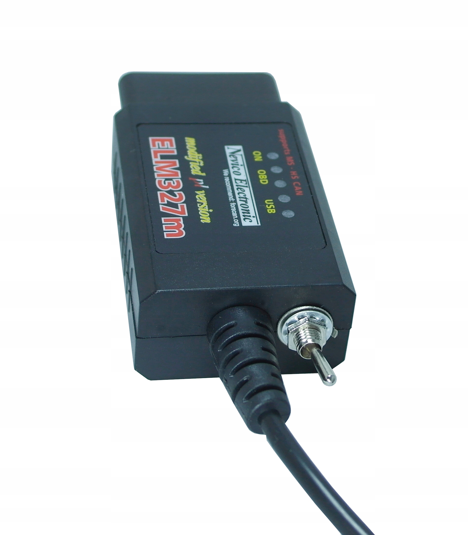 

Interfejs Skaner Diagnostyczny Mscan Hscan ELM327