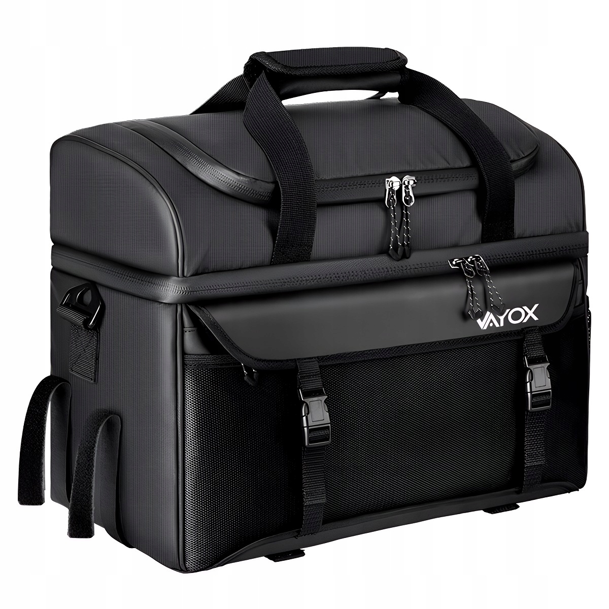 Sakwa Rowerowa Na Bagażnik Vayox VA0350 Termiczna Czarna 11 L na ramię