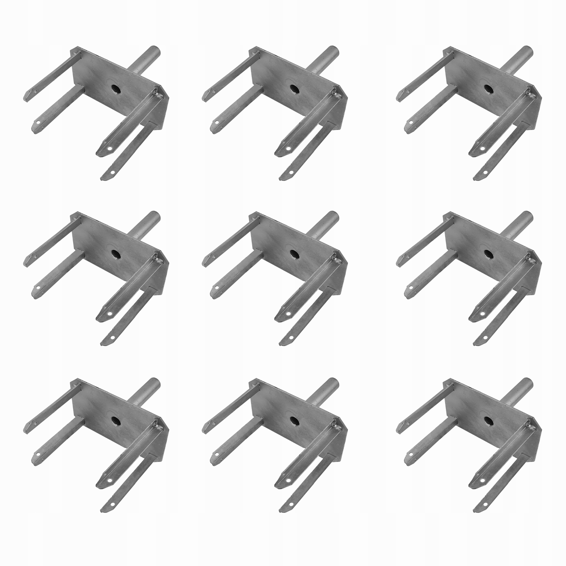 Křížová stropní hlava s úhelníkem, úhelník 20 cm, bednění 20 kusů