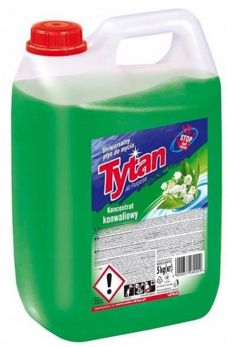 

Tytan Gęsty Płyn Uniwersalny 5L Konwaliowy