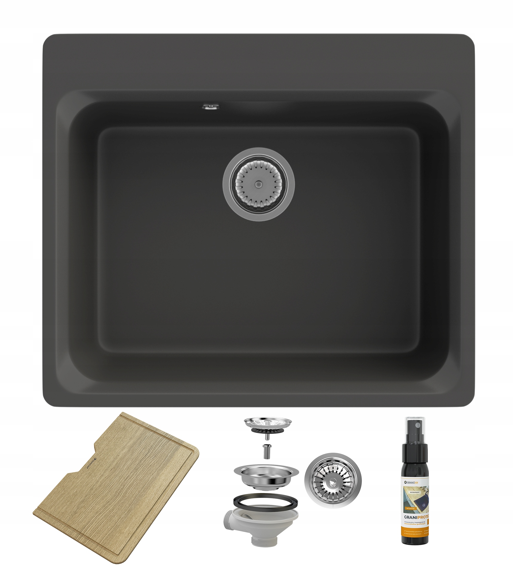 Granitový Dřez Dubová Deska Na Komoru Zante