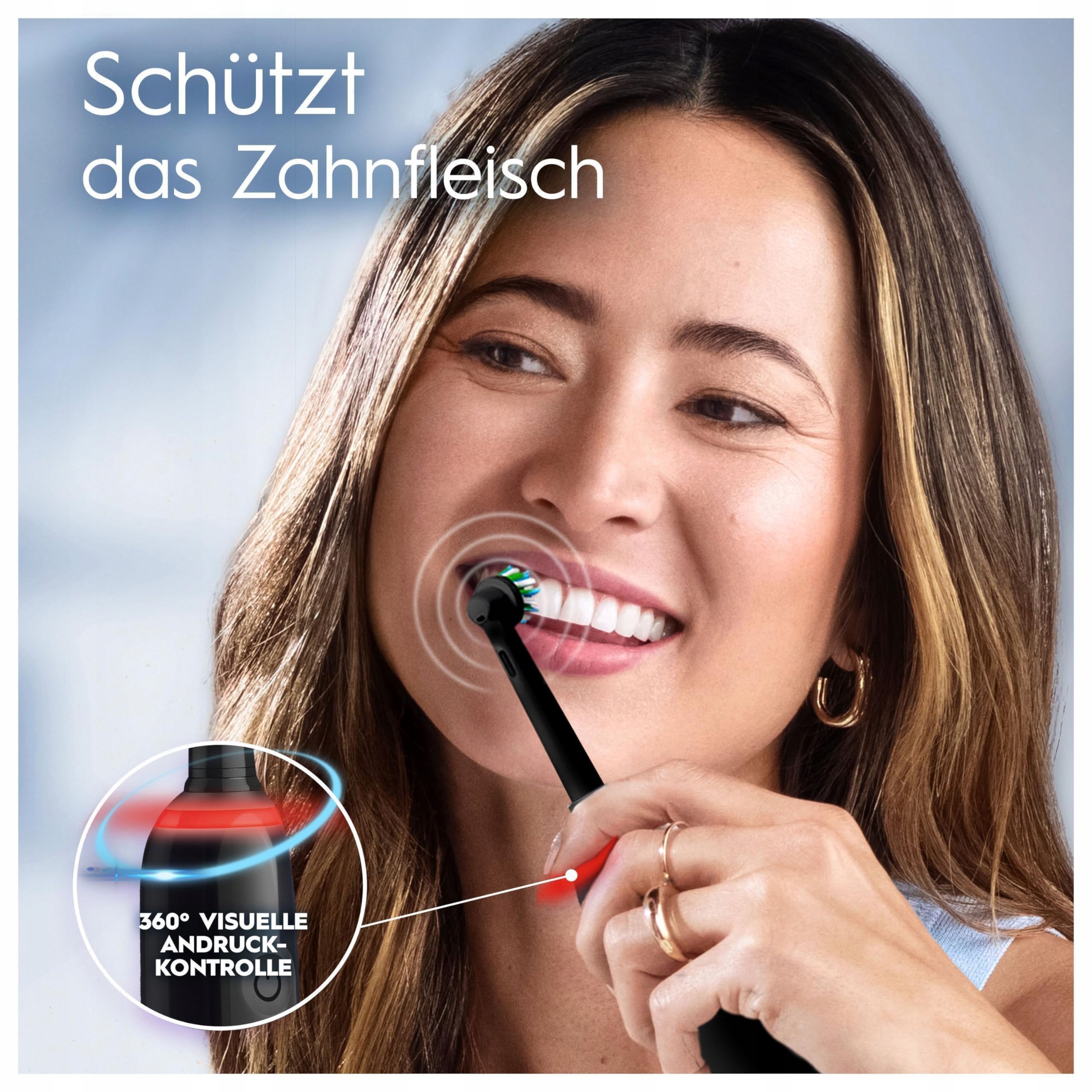 ORAL-B Pro Series 3 Plus Szczoteczka Elektryczna 3 Końcówki 3 Tryby Czarna — miniatura 5
