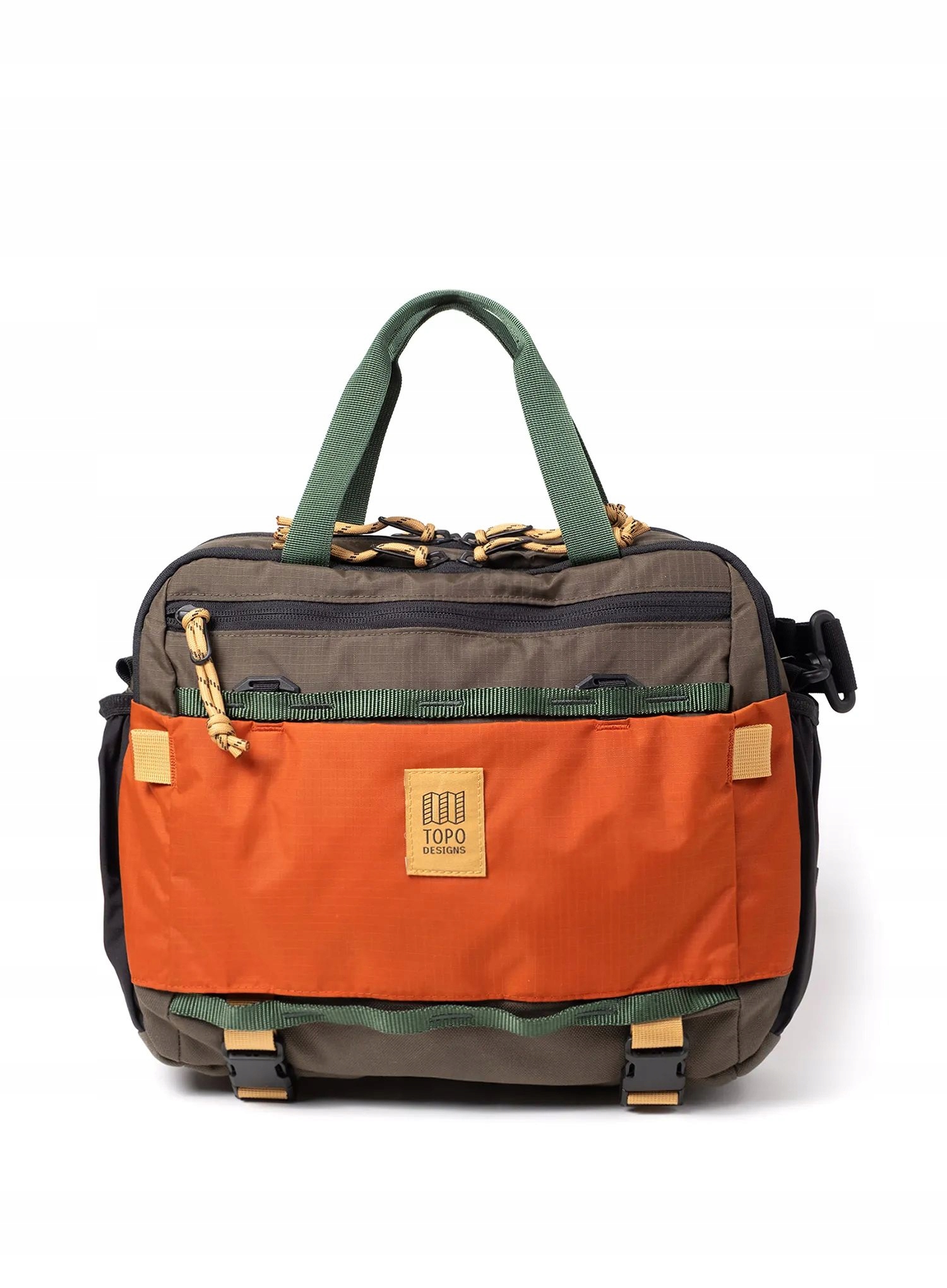 Městská taška Topo Designs Mountain Cross Bag woodland/terracotta