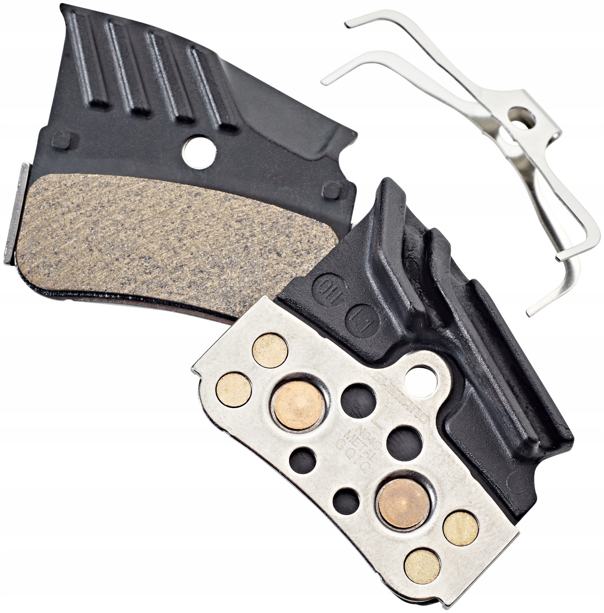 Brzdové destičky Shimano Xtr Xt N04C 4 pístové kovové chladiče
