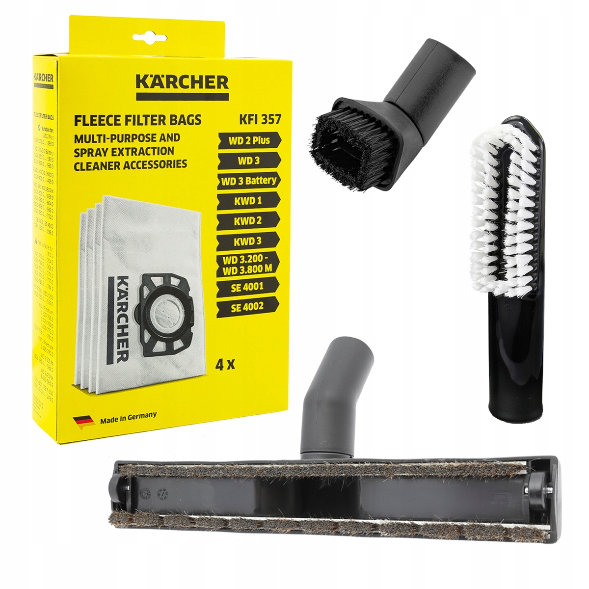

Zestaw końcówek ssawek do Karcher WD3 SE4001 MV3