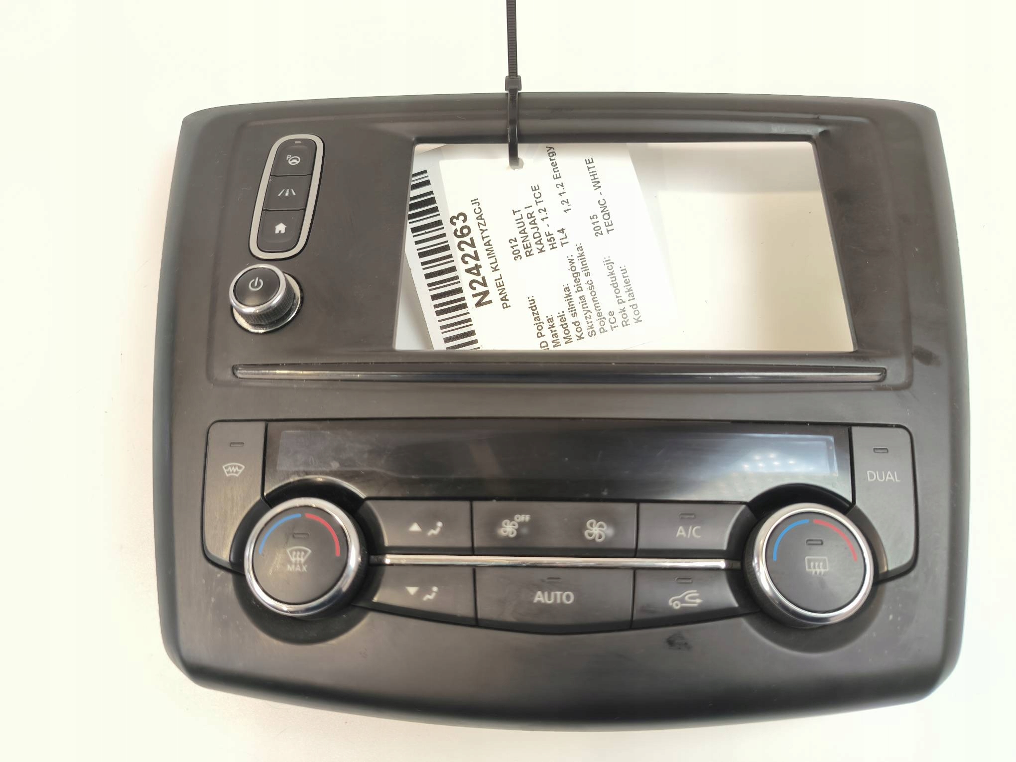Unite commande clima 275105707R RENAULT KADJAR et