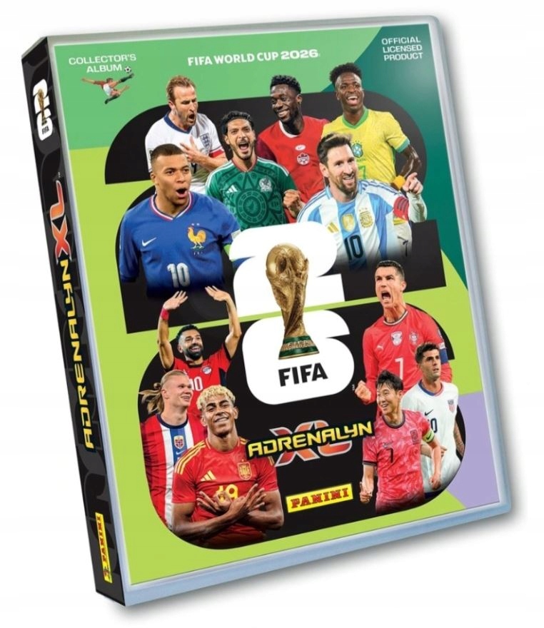 Panini Fifa World Cup 2026 Album Na 720 Kart Kolekcjonerskich