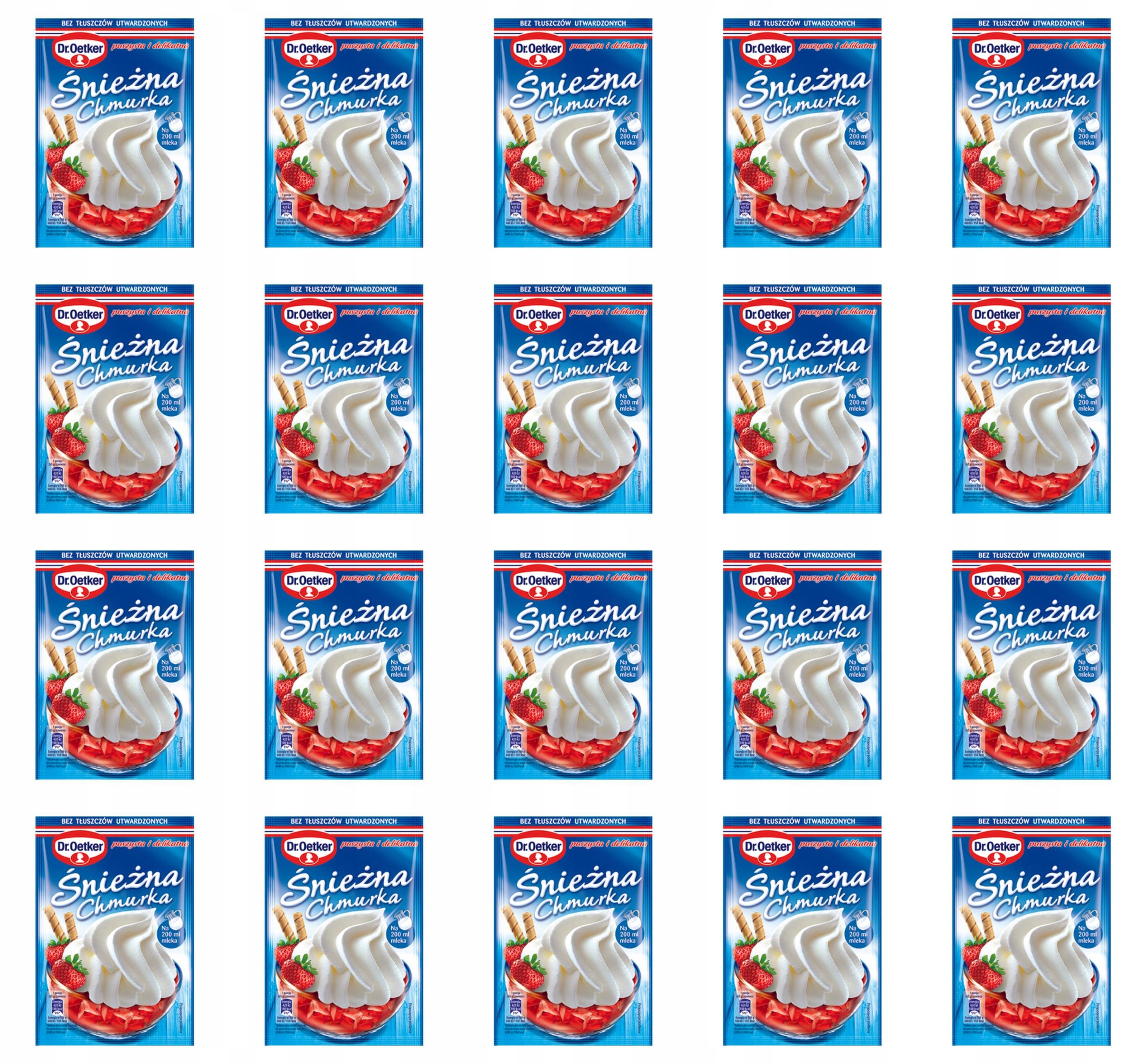 Dr. Oetker Sněhová Obláček 60 g X20