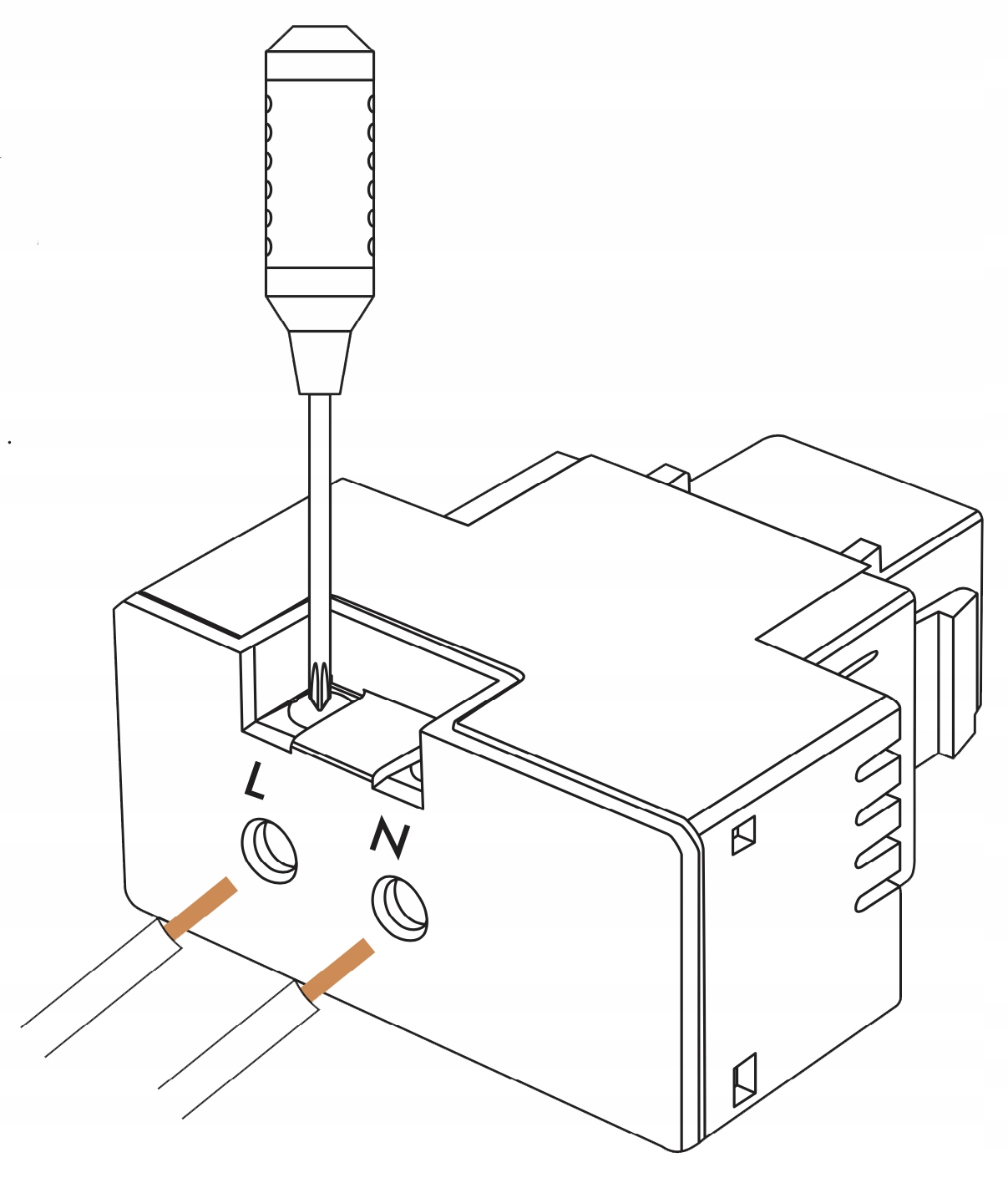 Moduł Keystone Ładowarka USB-C 5V/3A biały Kolor biały