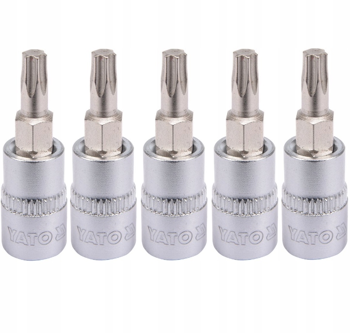 

Yato 5 Sztuk Klucz Trzpieniowy Torx 1/4' T35 L37mm