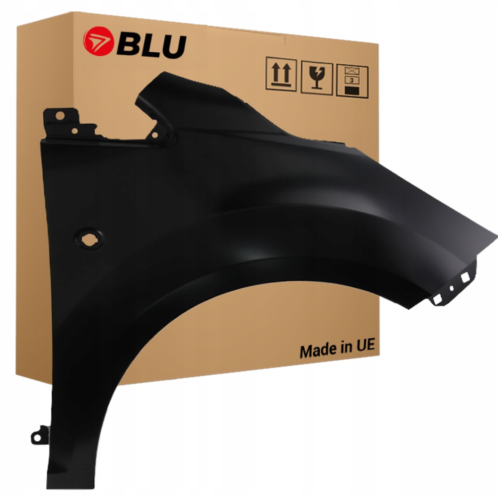 Blu Blatník Ford Ka II 2 9AZC pravý černý 08-15 přední PantherBlack