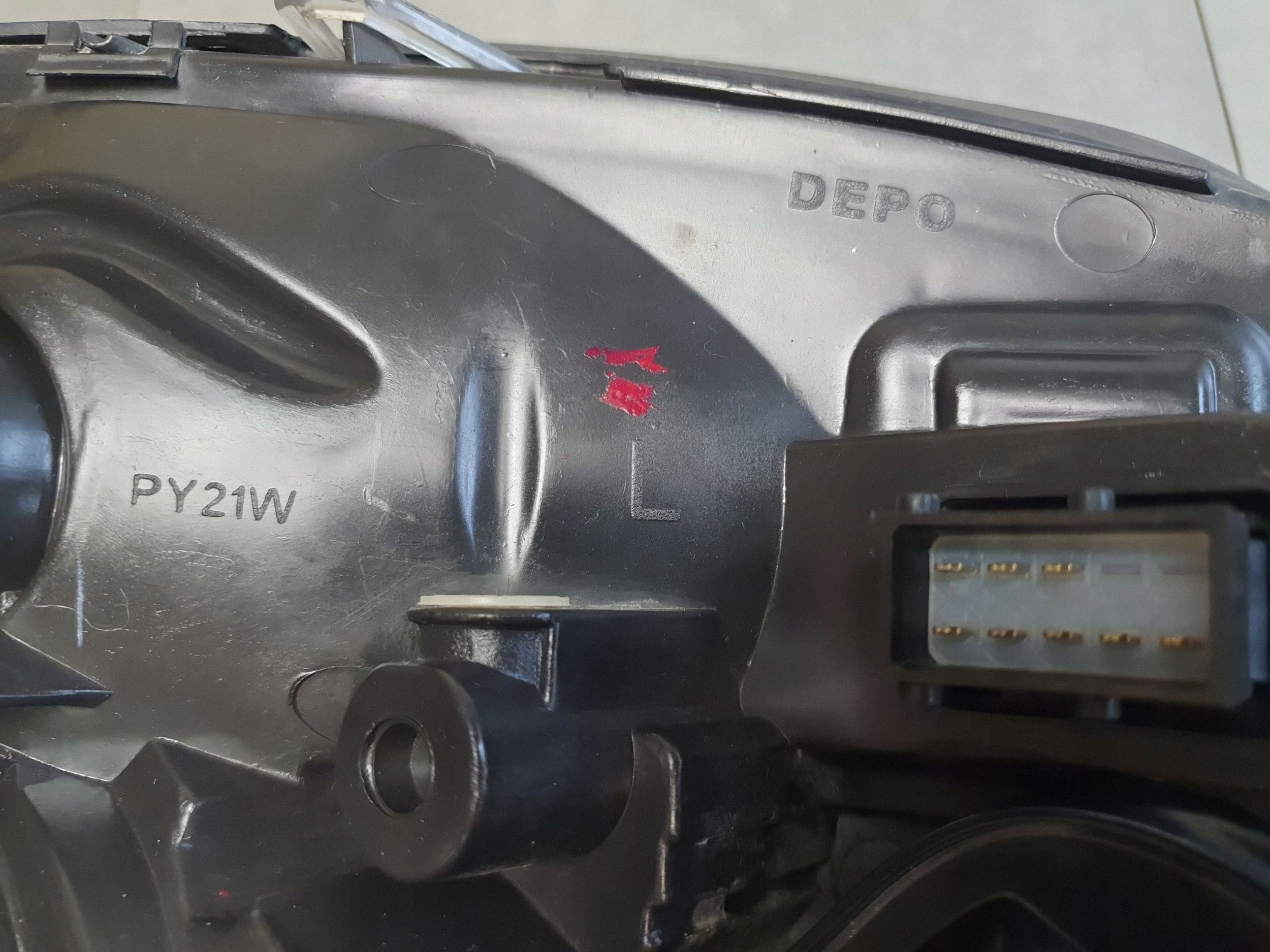 Opel Vectra C Reflektor light left front depo 4421129L
