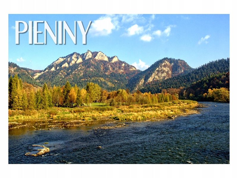

Pieniny Trzy Korony Rzeka Magnes na lodówkę