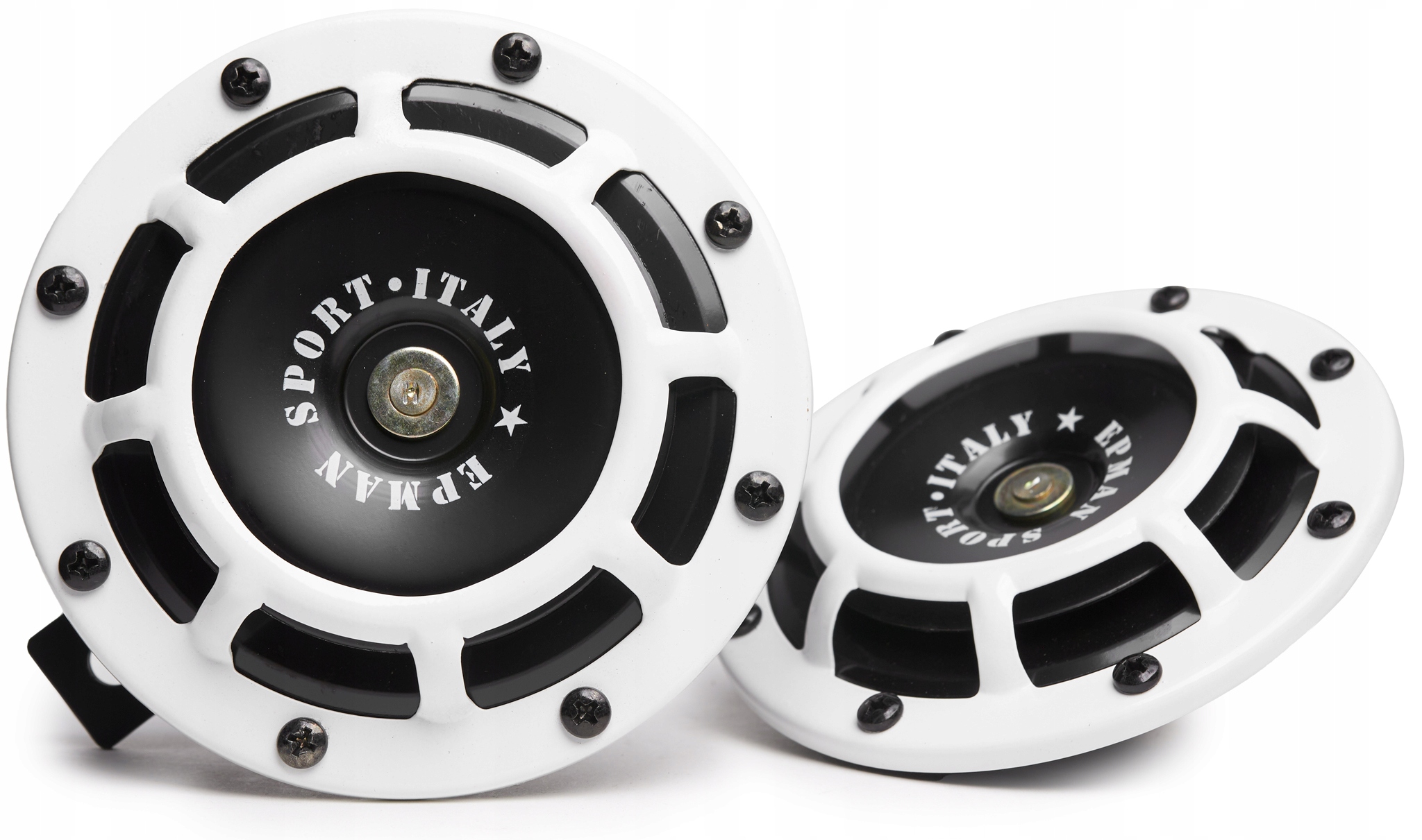 EPMAN WYSOKIEJ JAKOŚCI KLAKSON 335/400Hz KLAKSONY WHITE BIAŁY