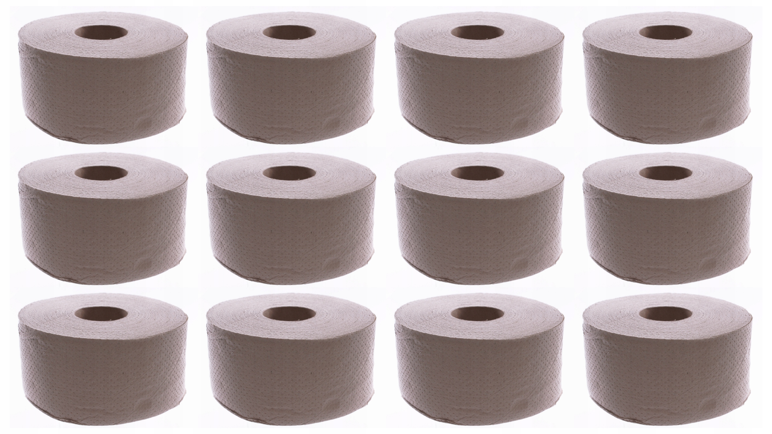 PAPIER TOALETOWY JUMBO SZARY 12 ROLEK 90 METRÓW 2W