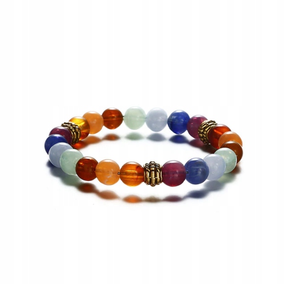 

Bransoletka regulowana koraliki Charm yoga budda