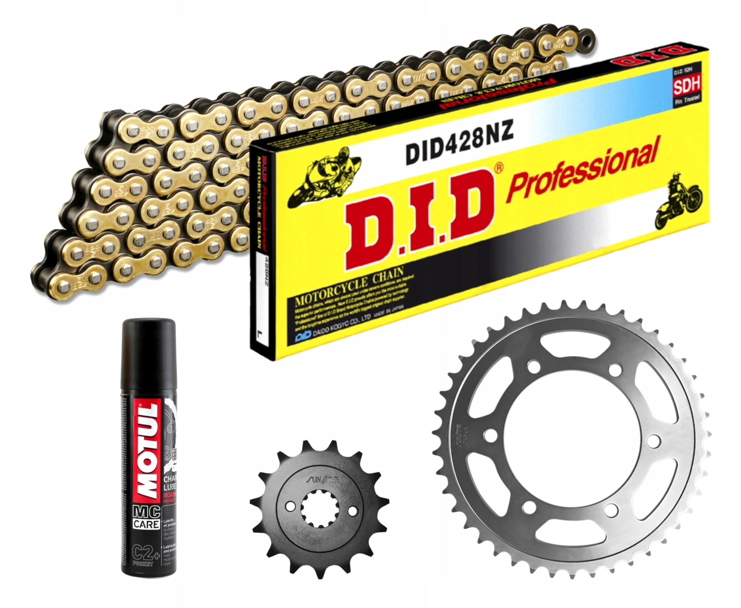 504453 - Приводная цепь GV125C AQUILA CLASSIC 11-14 428NZ