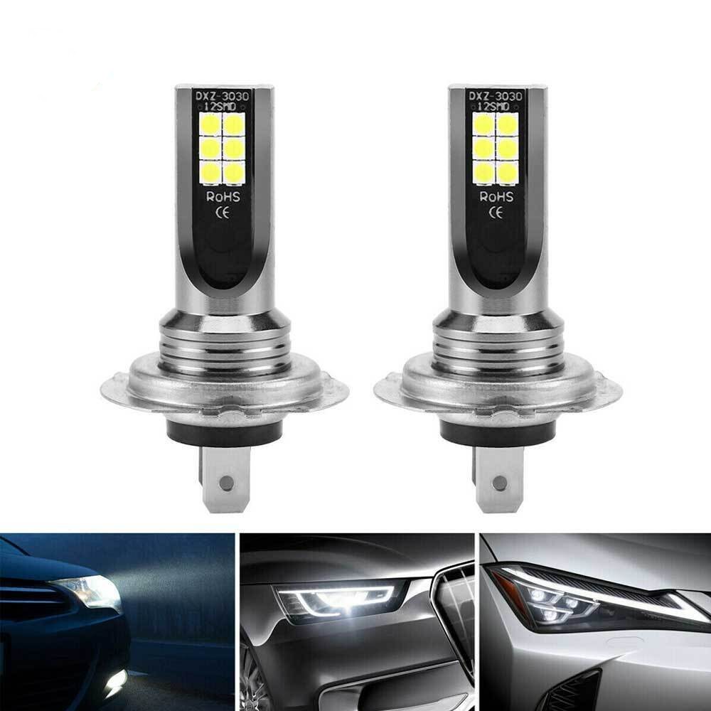

Żarówka Led H7 3030 12SMD 36W 6000K Przeciwmgielne