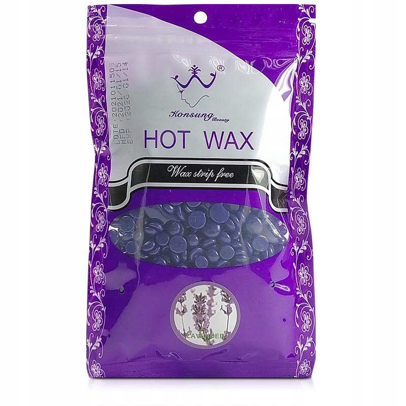 

Wosk Do Depilacji Twardy W Dropsach Lawendowy 100g