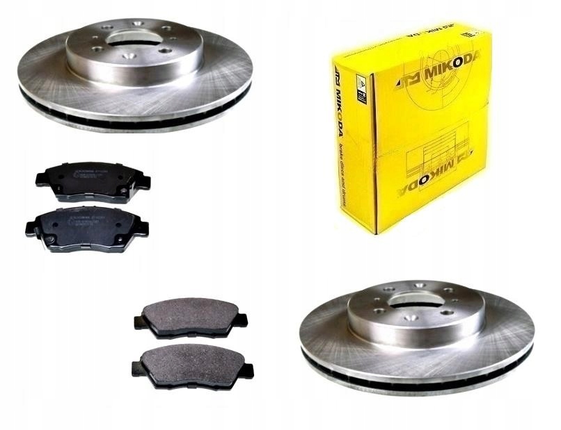 Kotouče Honda CIVIC VII Eu Em Es 2001-2006 Verze Japan Přední Sada 262