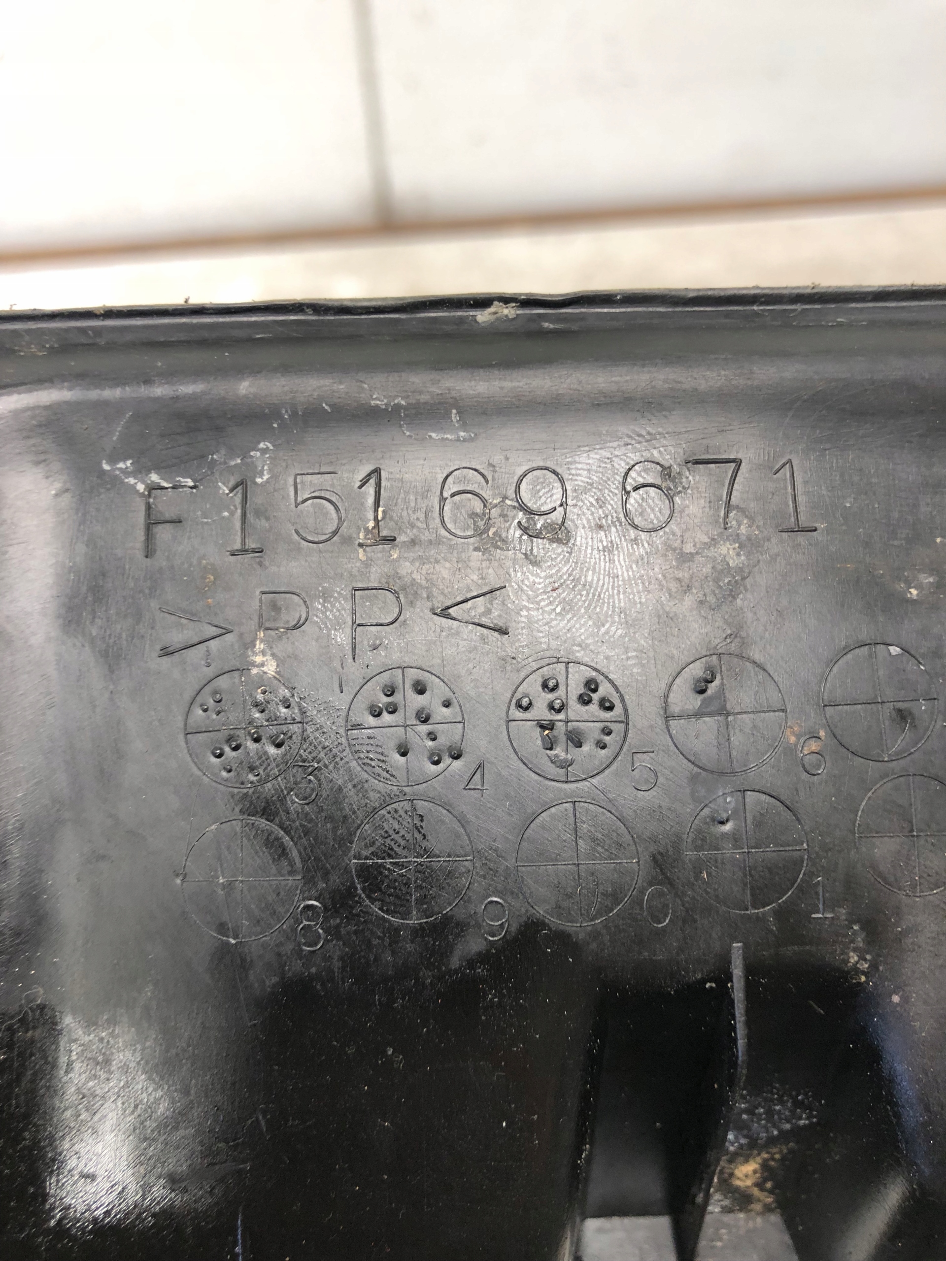 passenger compartment boot MAZDA RX-8 RX8 F15169671