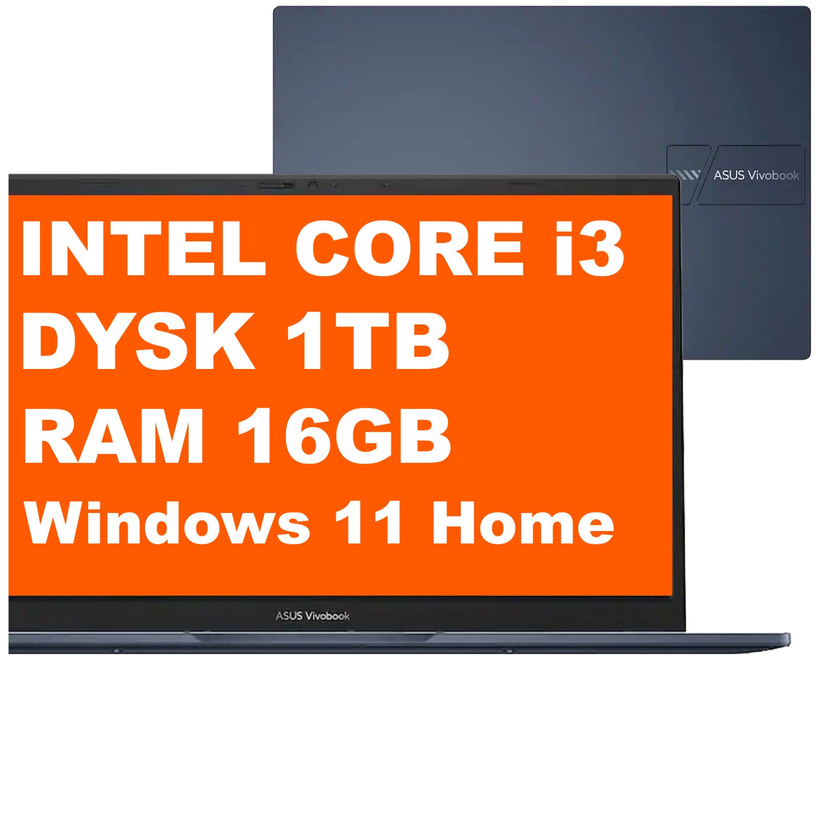 Asus Vivobook 14 X1404VA Intel i3 16GB 1TB Intel Graphics FullHD Win 11