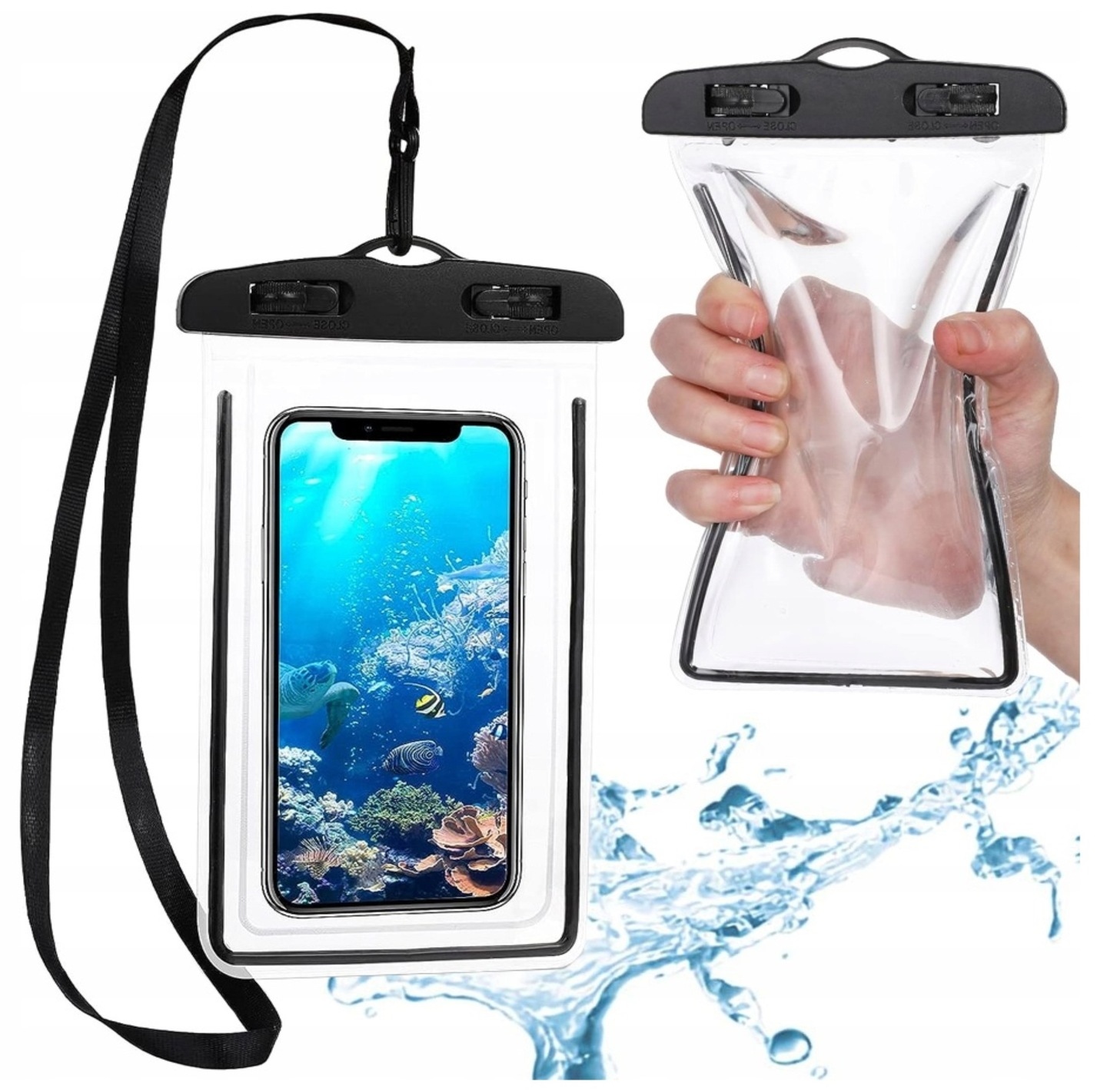 Wodoodporne Etui Na Telefon Plaże Pieniądze Do Wody Pokrowiec Wodoszczelne