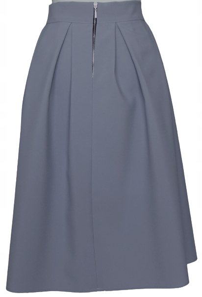 CIEMNOSZARA SPÓDNICA MINI MIDI MAXI NA WYMIAR MIAR Wzór dominujący bez wzoru