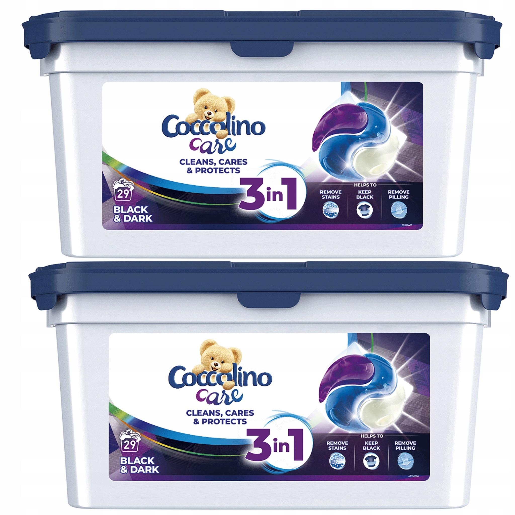 

Coccolino Care Kapsułki Do Prania Czarnego 2x29szt