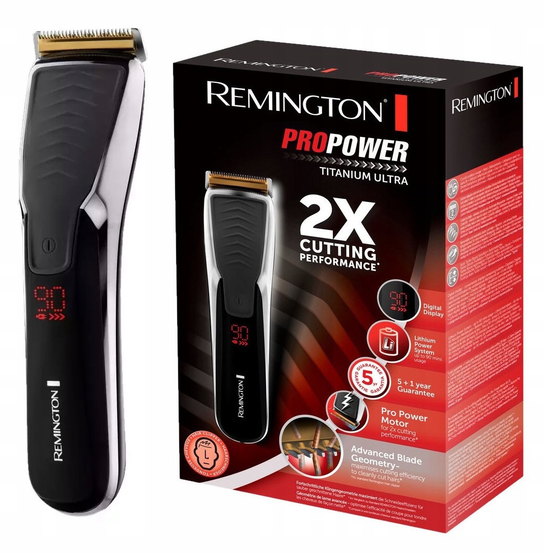 

Maszynka do strzyżenia Remington ProPower Titanium