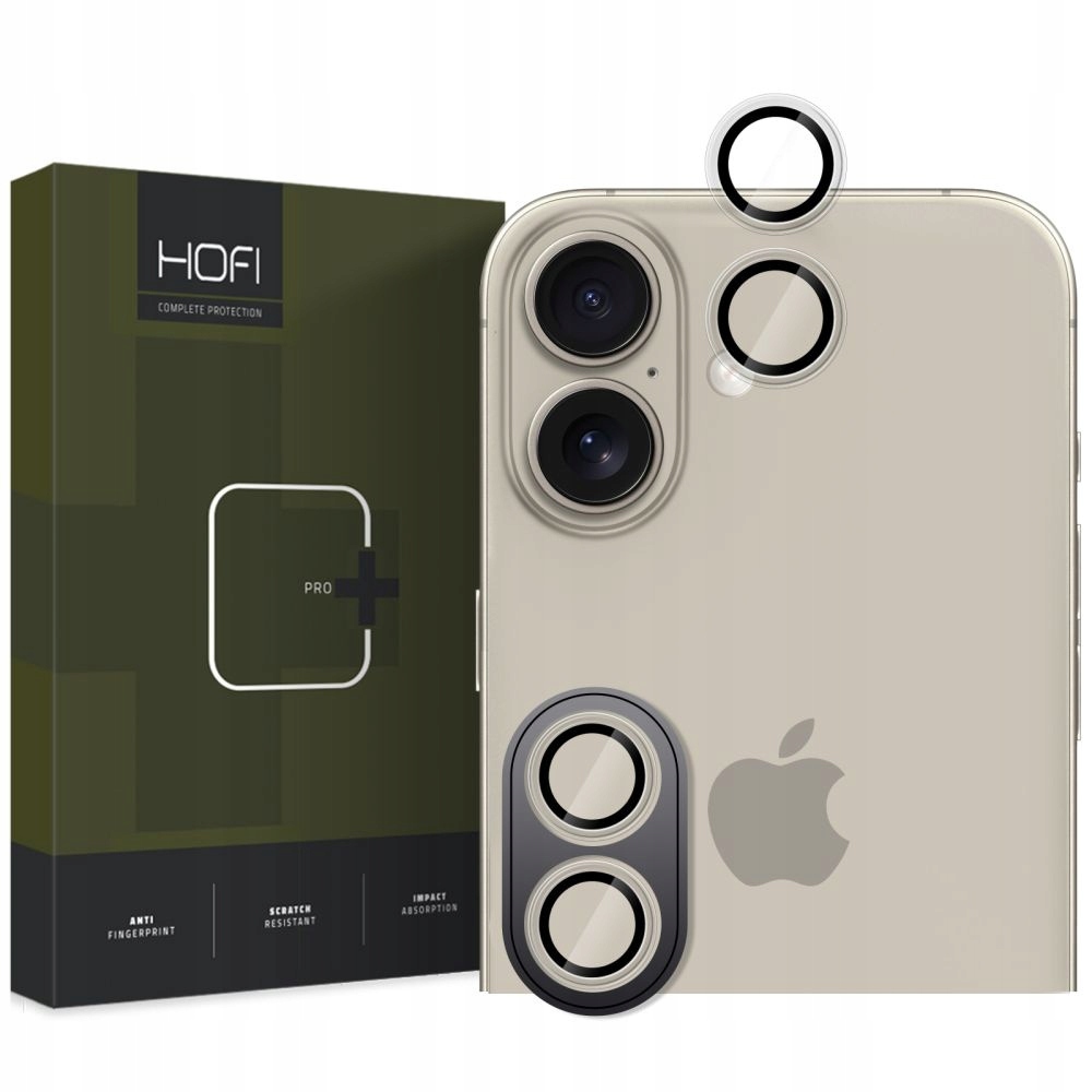 Osłona Aparatu Hofi Camring Pro+ do Iphone 16 16 Plus Clear