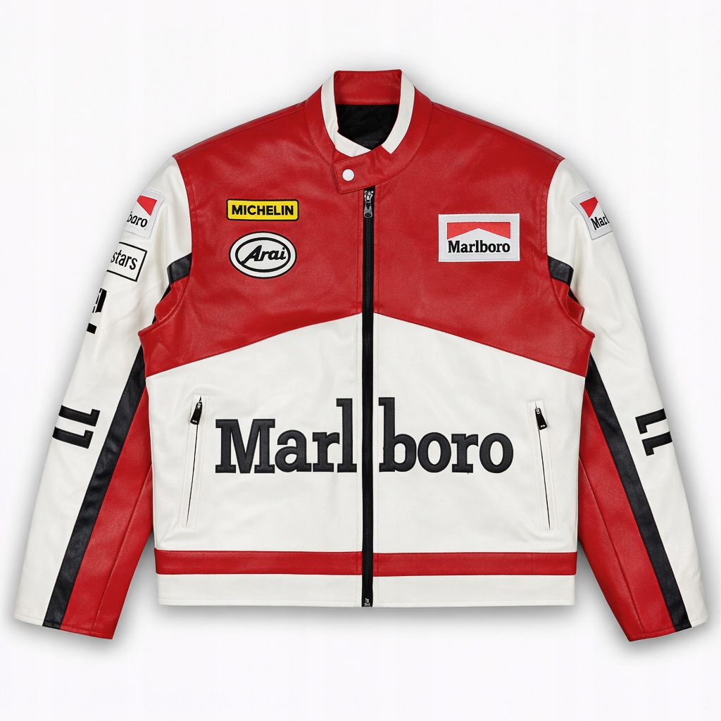 Marlboro Racing kožená závodní bunda vintage retro S
