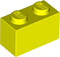 

Lego 3004 Klocek 1x2 Neon Yellow 6382972 1szt Nowy