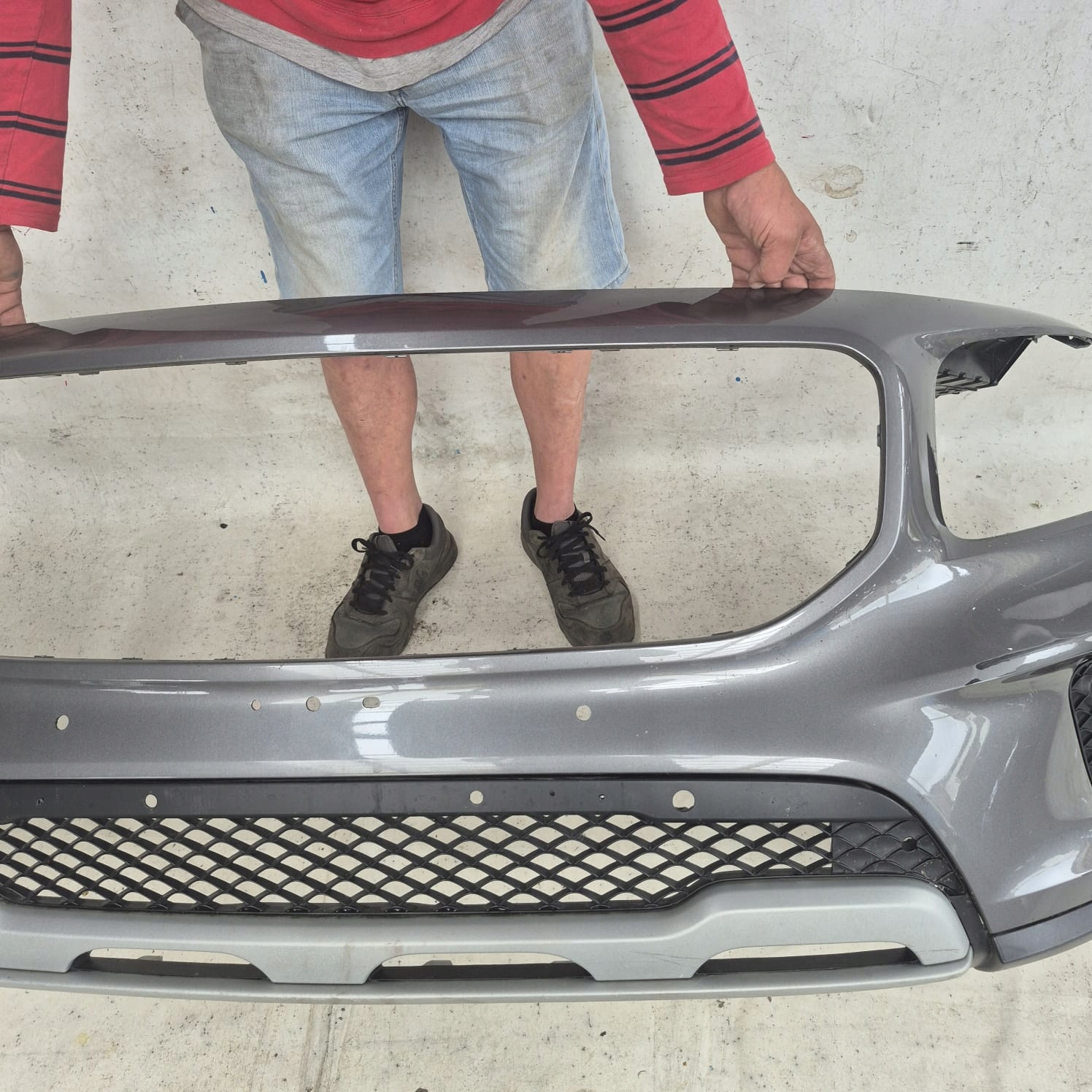 MERCEDES GLB W247 19- bumper front front PDC A2478857500