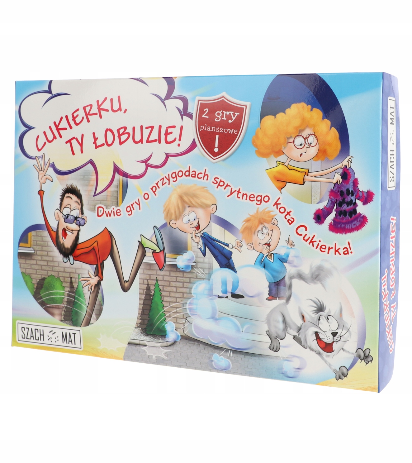 Dwie gry planszowe Złapię cię Cukierku Ty łobuzie