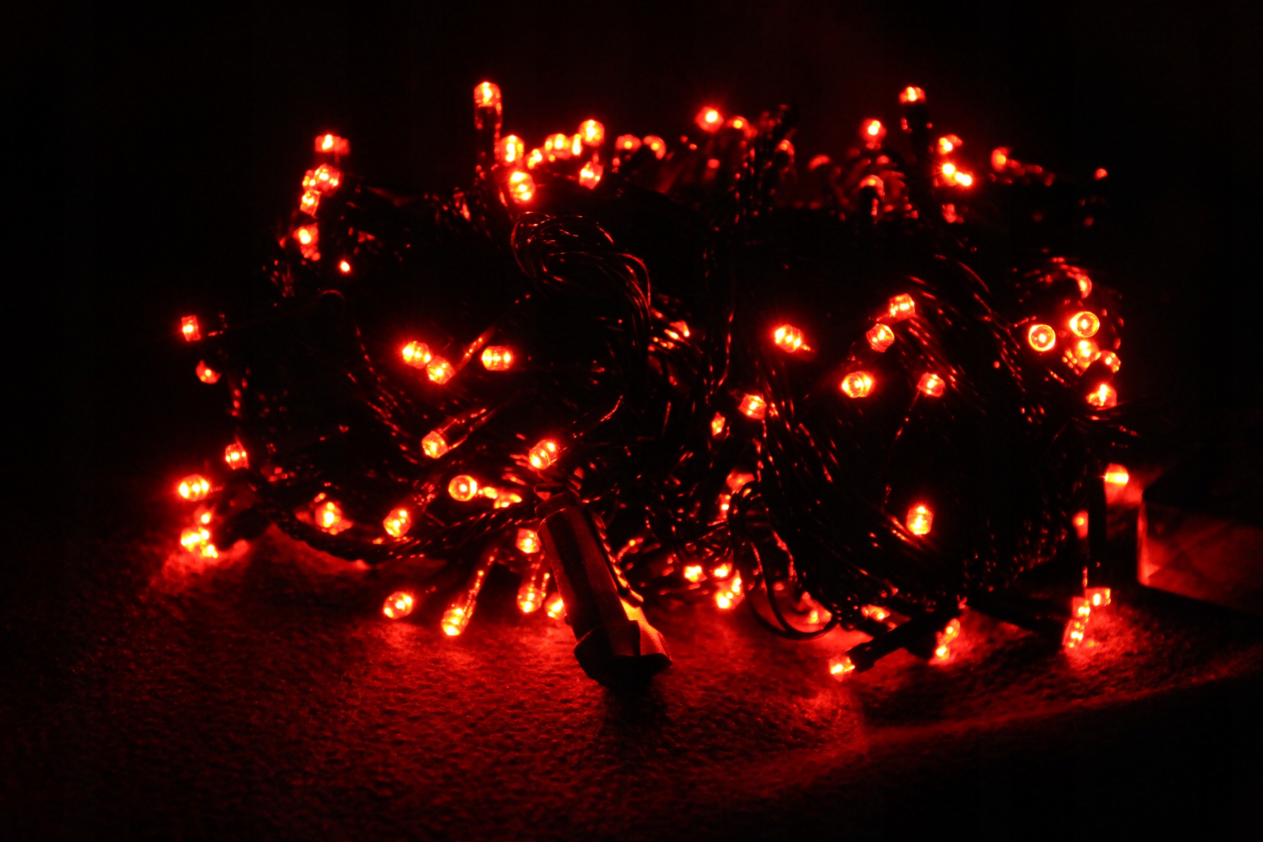 LAMPKI CHOINKOWE 200 LED CZERWONE WEW/ZEW PROGRAM