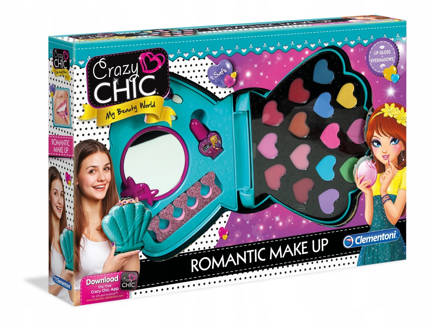 

Clementoni Crazy Chic Romantyczny Makijaż 78422