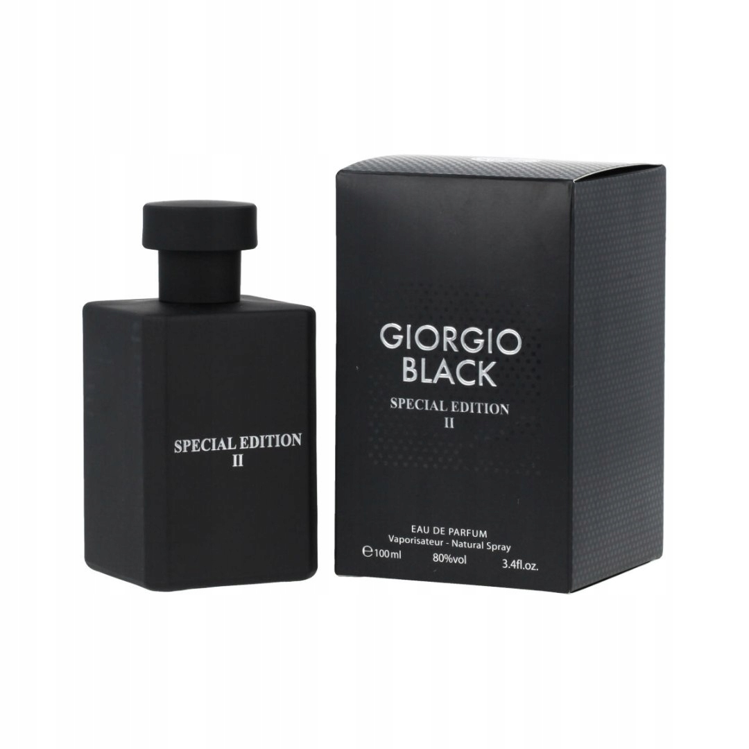 Parfém pro muže Giorgio Group Black Special Edition II Edp 100 ml