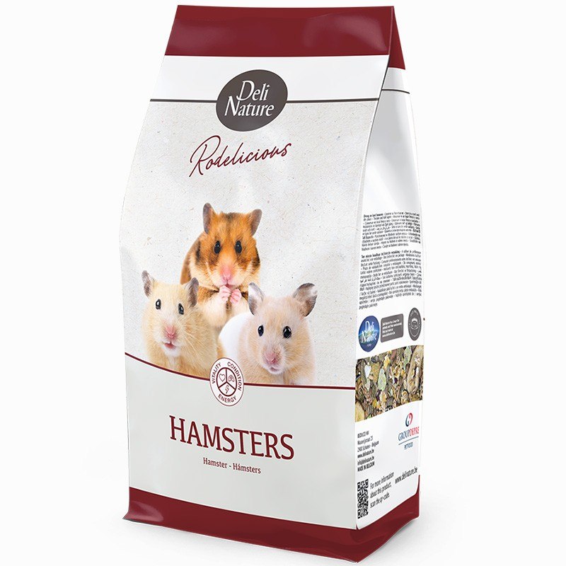 Levně Deli Nature Rodelicious Hamsters – kompletní krmivo pro křečky 750 g