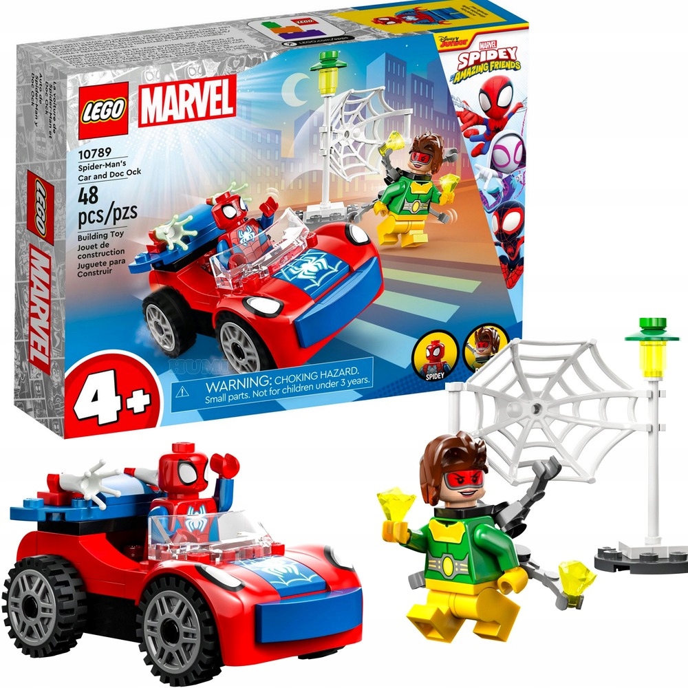 

Lego Marvel 10789 Spidey Samochód Spidermana 4+