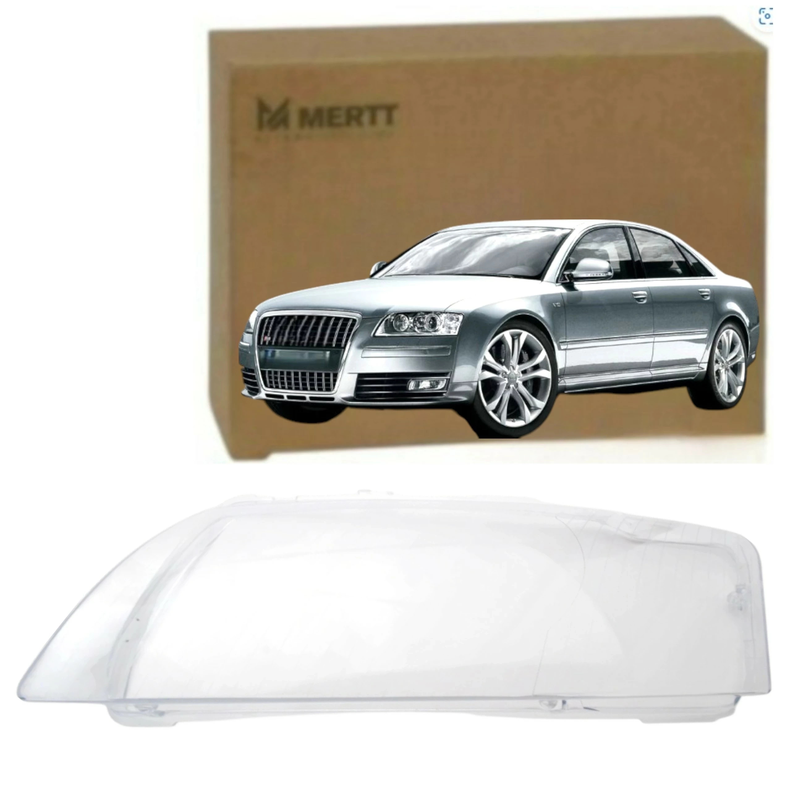 Audi A8 S8 D3 4E 04-10 po faceliftu Lift Klosz Levé sklo světlometu lampa