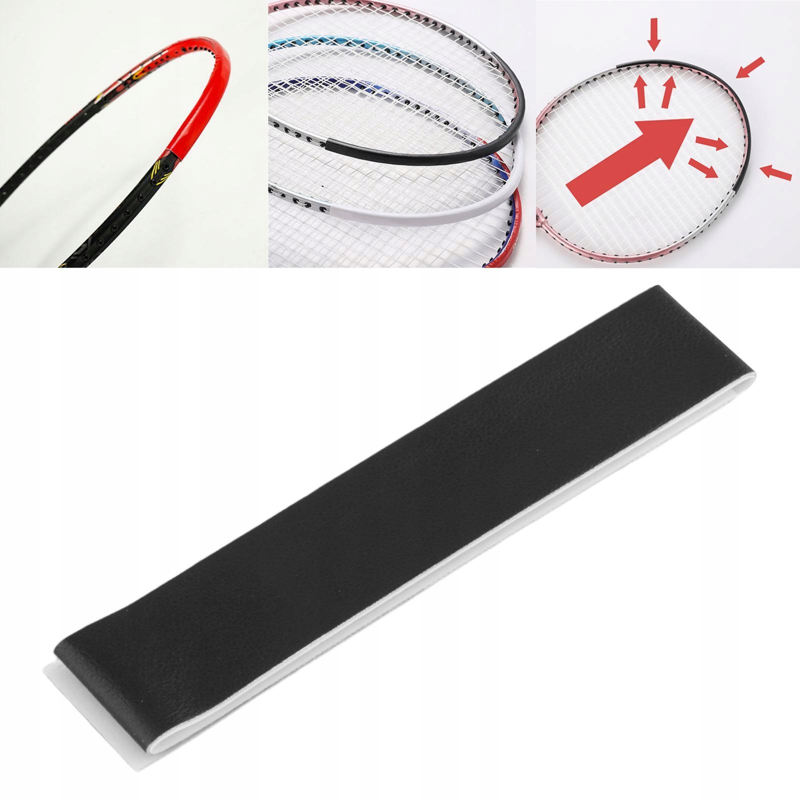 2 Badminton Racket Head Protection Tape Naklejka Marka inna
