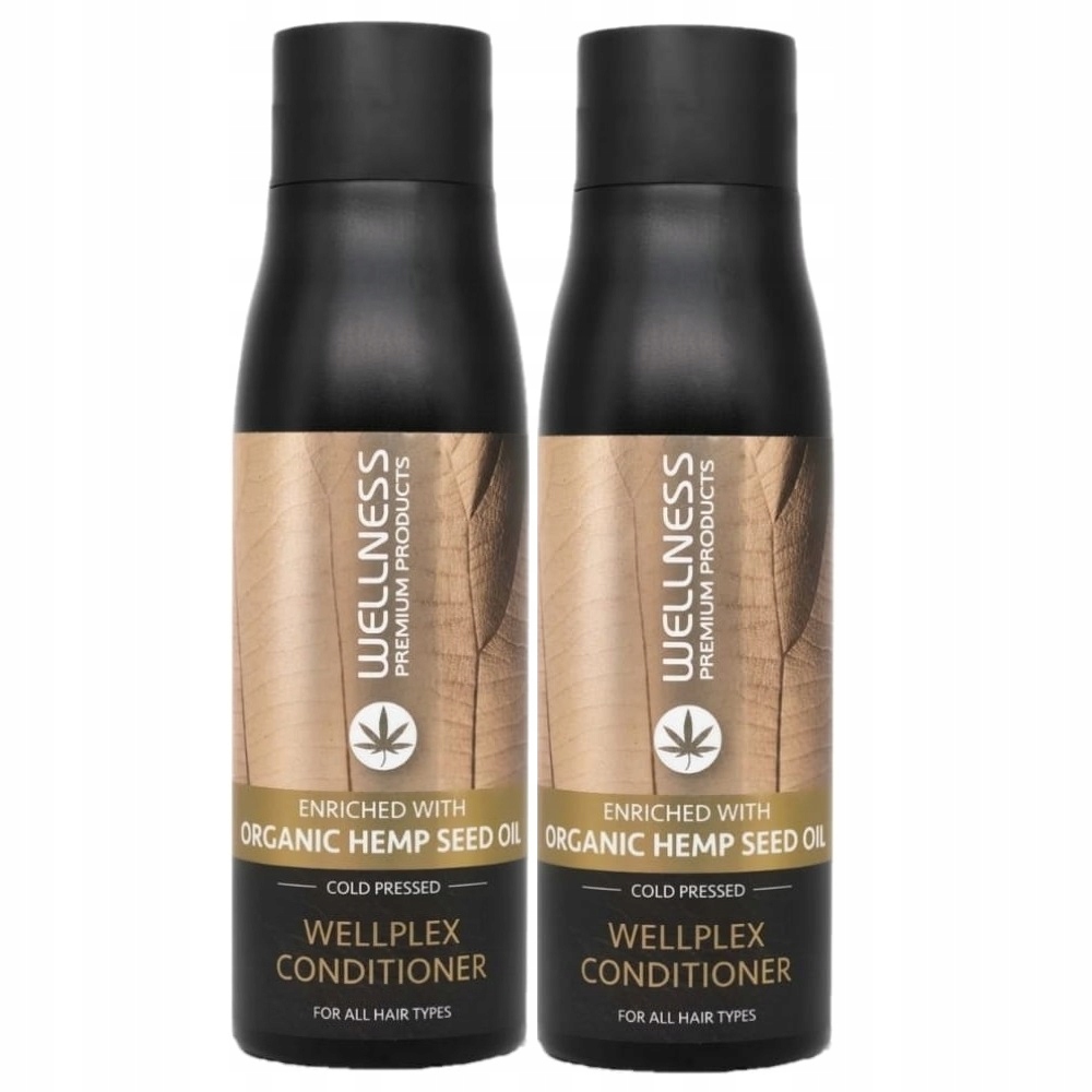 2x ODŻYWKA DO WŁOSÓW WELLNESS WELLPLEX+GRATIS 30ml