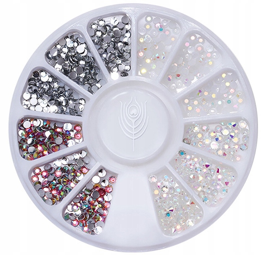 KARUZELA Z CYRKONIAMI OZDOBY CYRKONIE Marka Rel