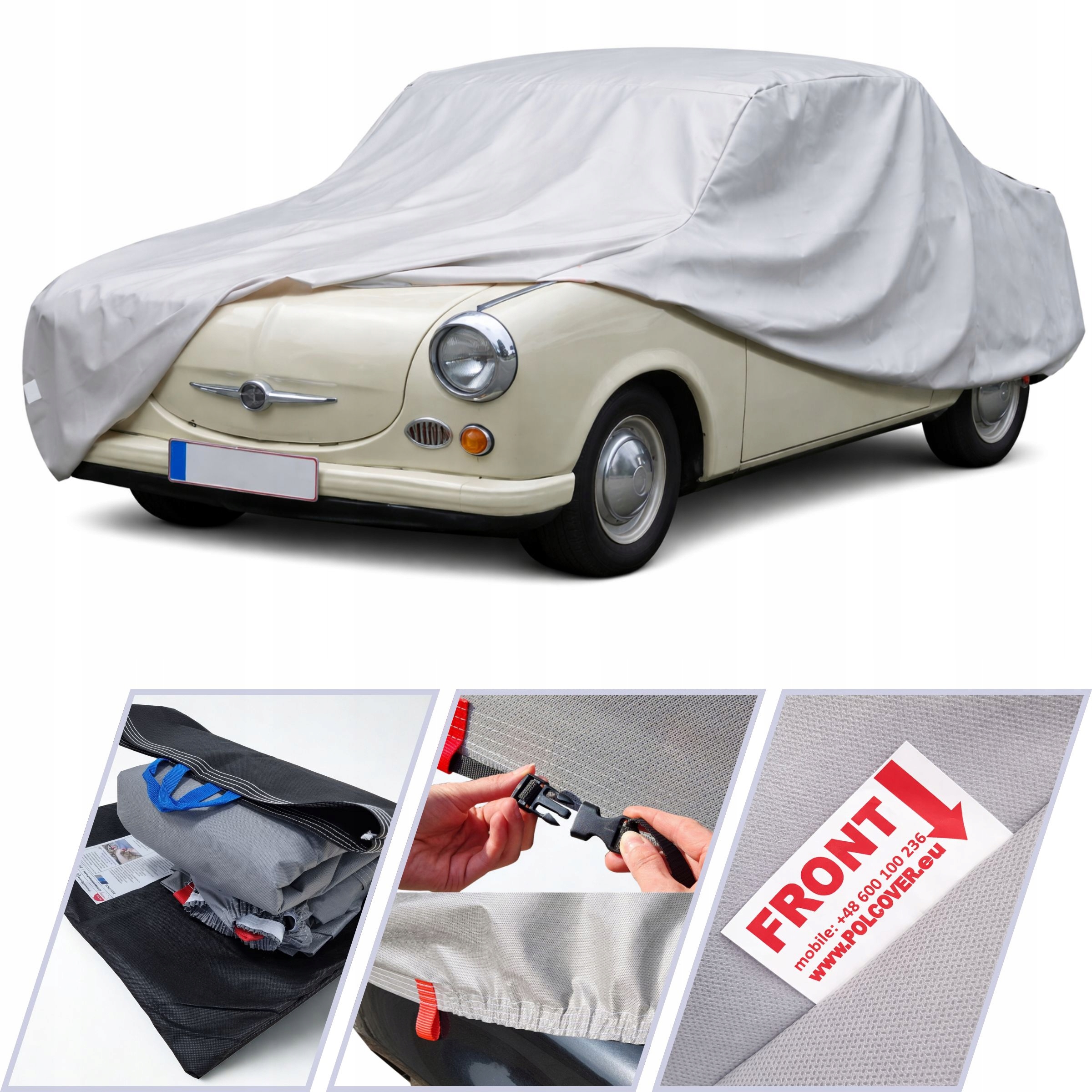 Obal Krycí Plachta 4w Trabant 601 N sedan Premium +pas