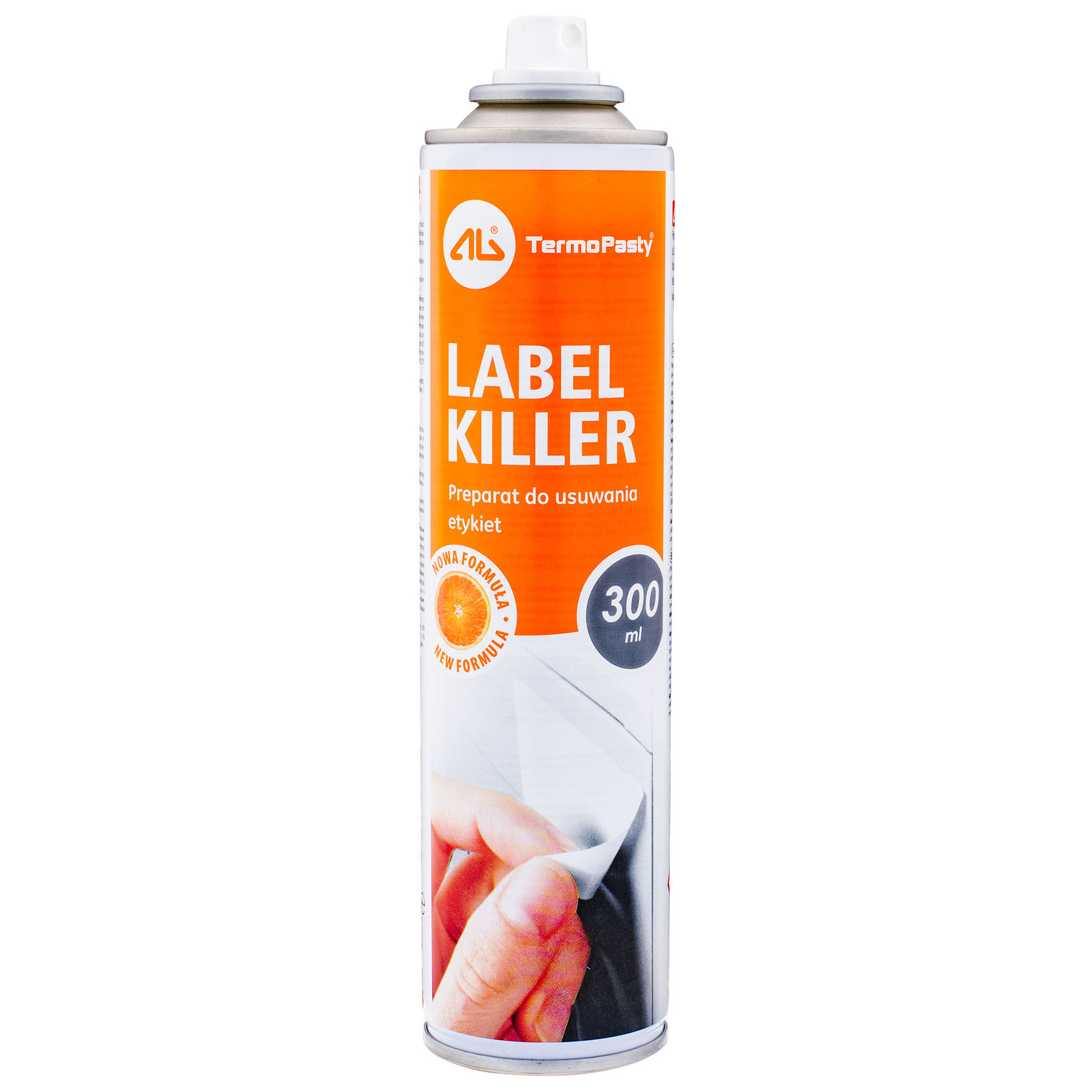 Spray LABEL KILLER 300ml usuwa etykiety i klej