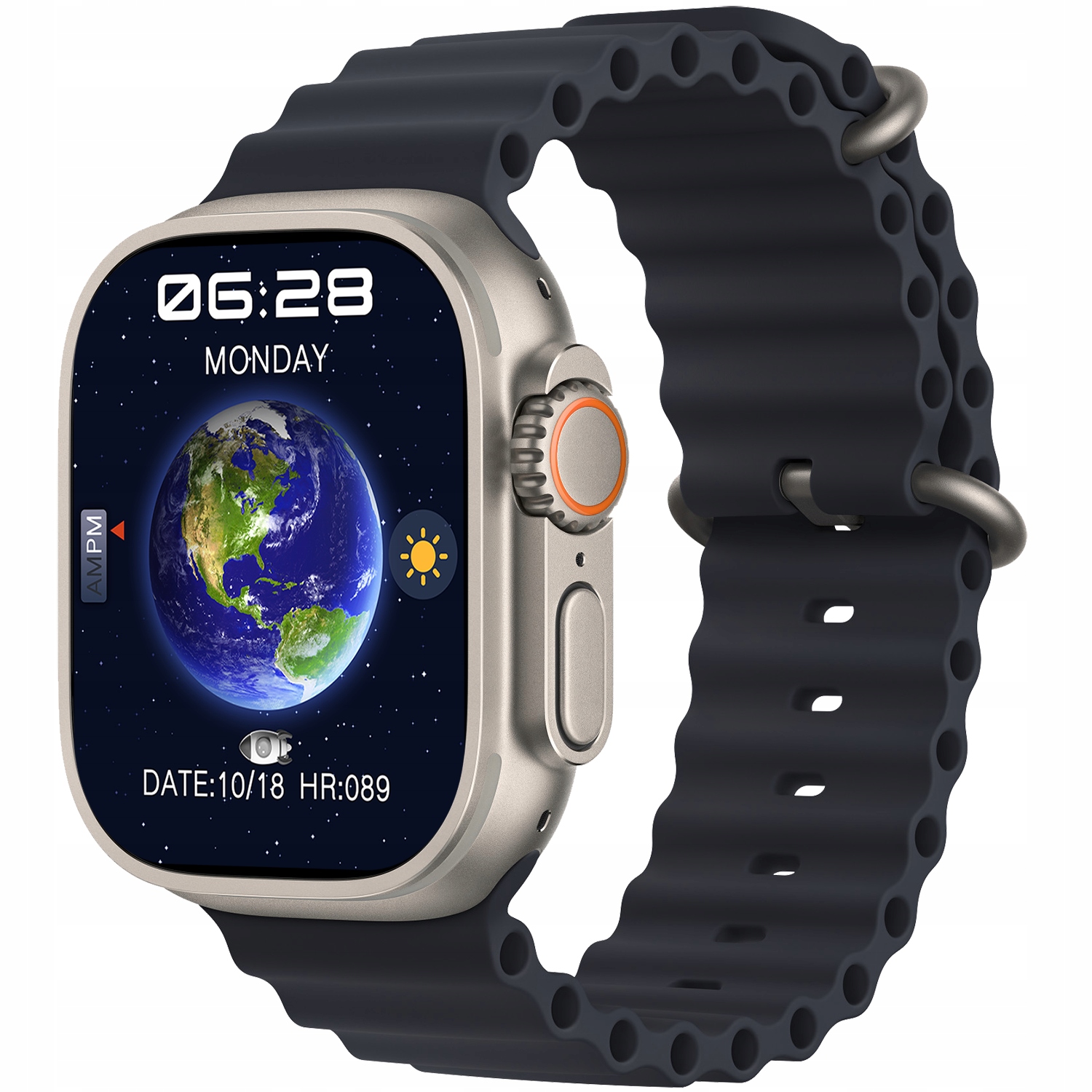 SMARTWATCH ULTRA SMART ULTRAWATCH MĘSKI DAMSKI MENU PL GPS WODOODPORNY NFC Rodzaj smartwatch
