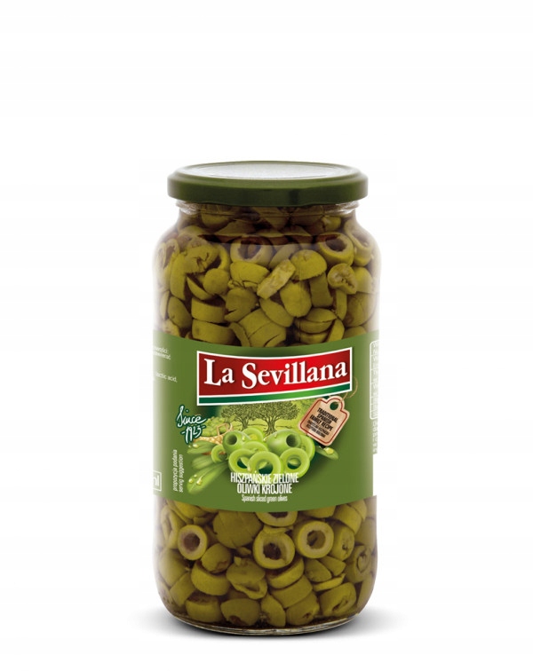 

Oliwki zielone cięte/krojone 935 ml Kier