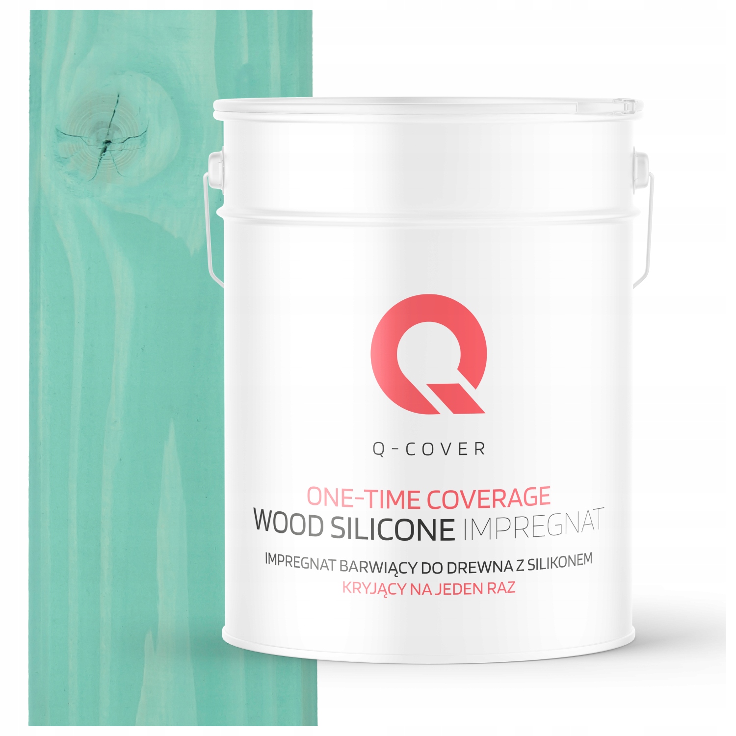 Impregnácia Na Drevo Krycia Na Jedenkrát Extra Farba Uv Tyrkysová 10 L